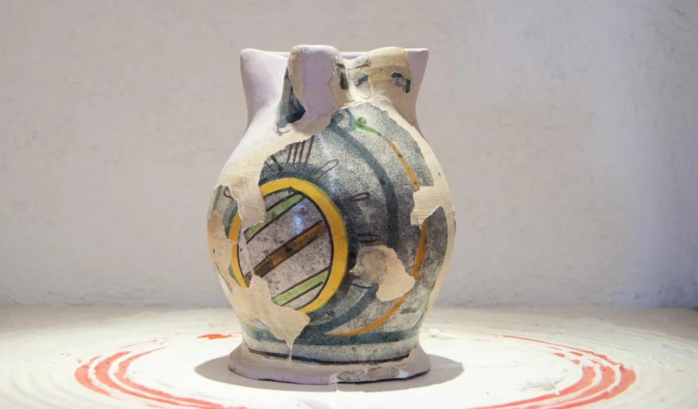 boccale in ceramica